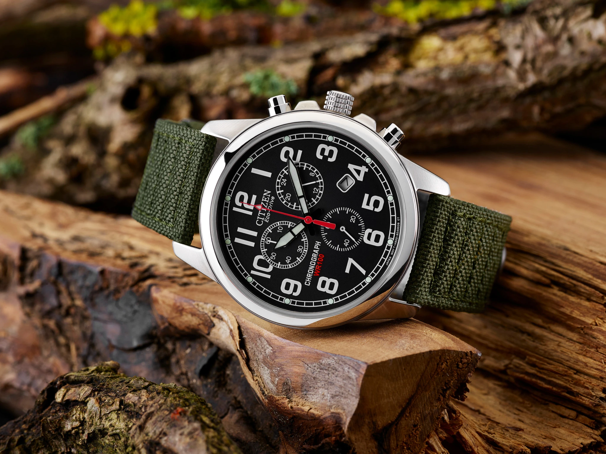 Stainless Steel Citizen Ato200 Chandler Men's Eco-Drive AT0200-05E